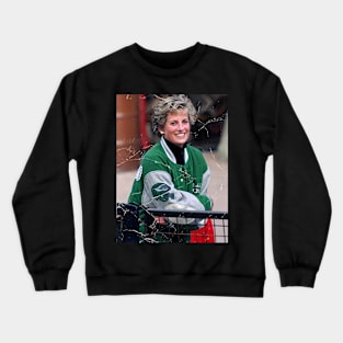 princess diana eagles fan Crewneck Sweatshirt